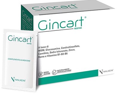 GINCART 18 BUSTINE PER IL BENESSERE DI OSSA E ARTICOLAZIONI