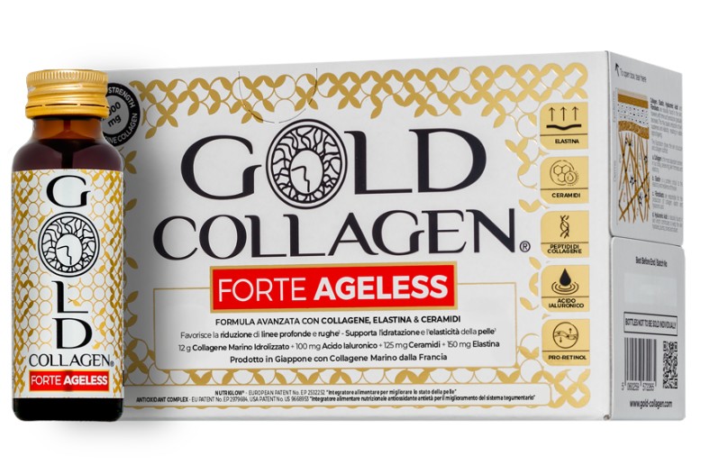 GOLD COLLAGEN FORTE AGELESS 10 FLACONCINI