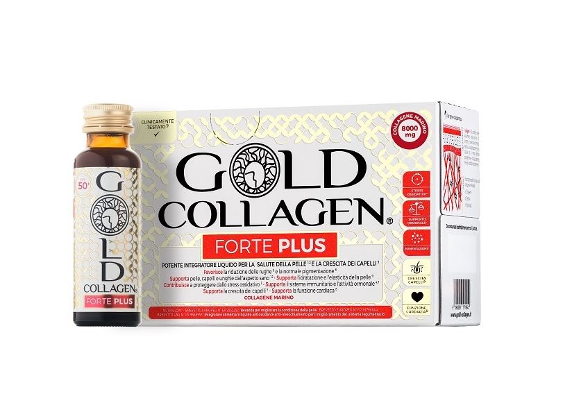 GOLD COLLAGEN FORTE PLUS 10 FLACONCINI