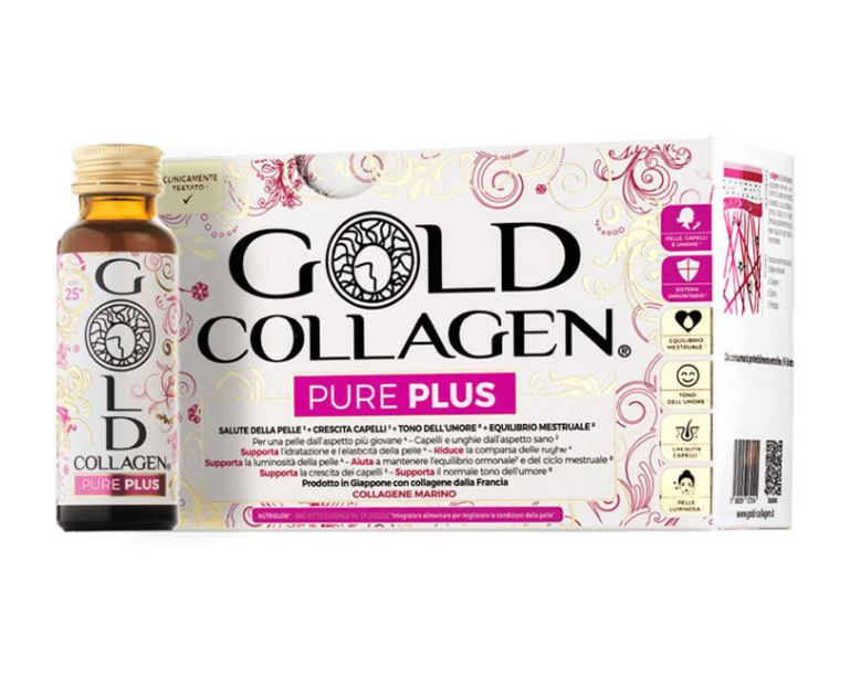 GOLD COLLAGEN PURE PLUS 10 FLACONCINI