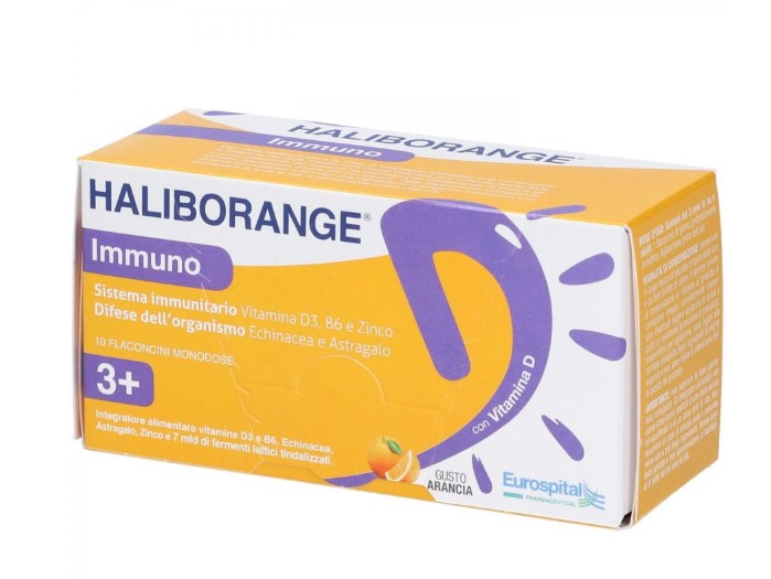 HALIBORANGE IMMUNO 10 FLACONCINI