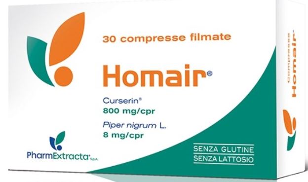 HOMAIR 30 COMPRESSE INTEGRATORE DI CURCUMA 