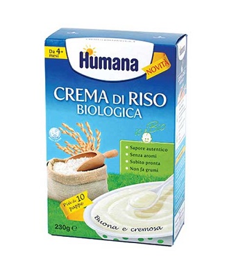 HUMANA CREMA DI RISO BIO 230 GRAMMI