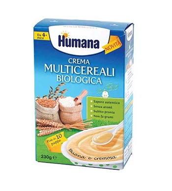 HUMANA CREMA MULTICEREALI BIO