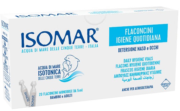 ISOMAR SOLUZIONE ISOTONICA 24 FLACONCINI 5ML