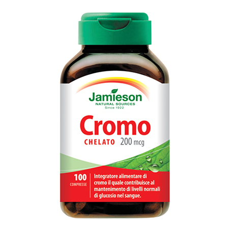 JAMIESON CROMO CHELATO 100 COMPRESSE