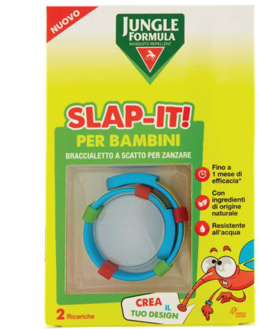 JUNGLE FORMULA BRACCIALETTO SLAP-IT BRACCIALETTO BAMBINI 2 PEZZI