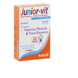 JUNIORVIT BLISTER 30TAVOLETTE MASTICABILI