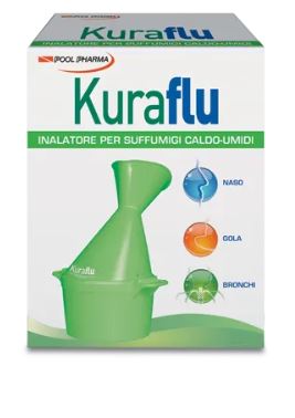 KURAFLU INALATORE PER SUFFUMIGI CALDO-UMIDI