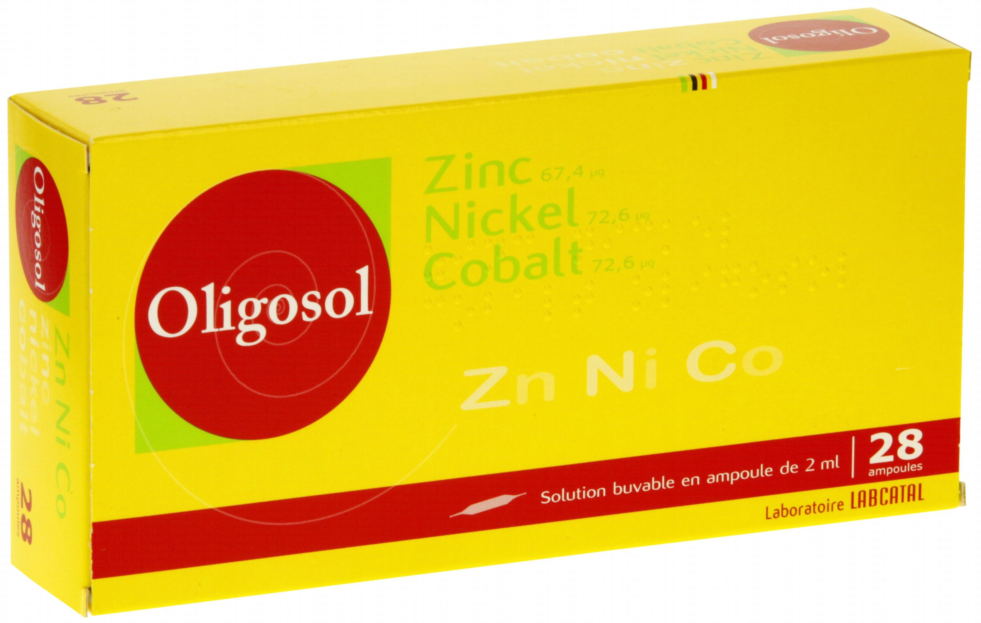 LABCATAL OLIGOELEMENTO ZN-NI-CO 28F 2ML
