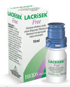 LACRISEK FREE SOLUZIONE OFTALMICA SENZA CONSERVANTI 10ML