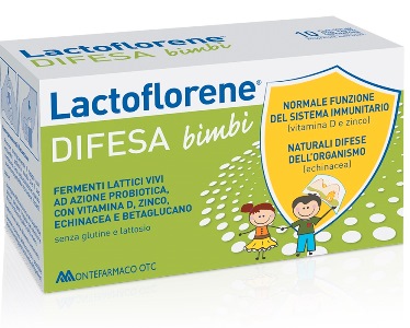 LACTOFLORENE DIFESA BAMBINI 10 FLACONCINI
