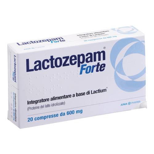 LACTOZEPAM FORTE 20 COMPRESSE
