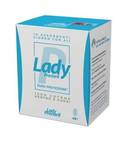 LADY PRESTERIL POCKET ASSORBENTI GIORNO CON ALI