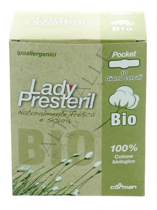 LADY PRESTERIL POCKET GIORNO ALI BIO 10 PEZZI