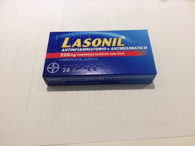 LASONIL ANTINFIAMMATORIO 24 COMPRESSE