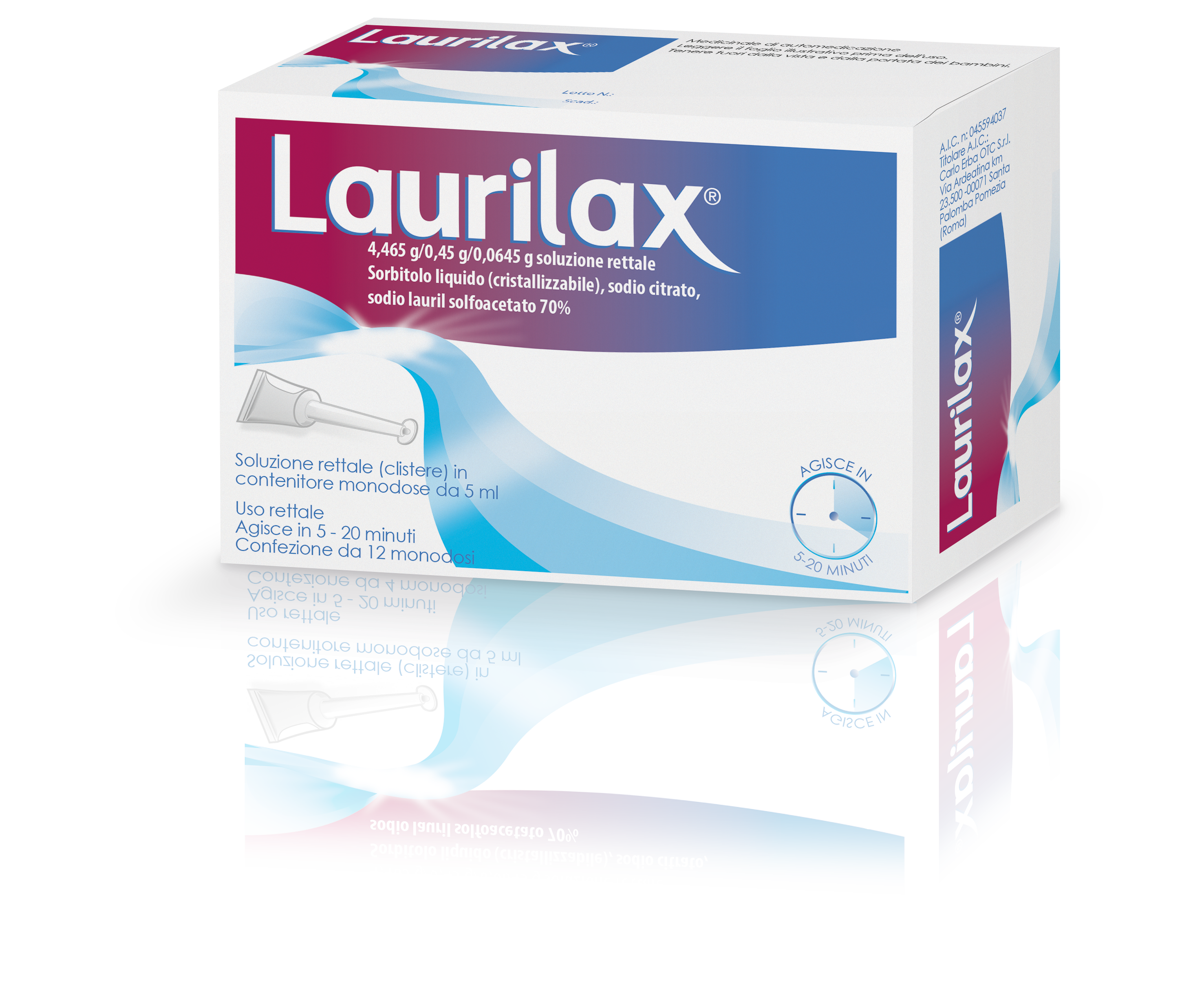 LAURILAX* 12FLACONI MONODOSE 5ML