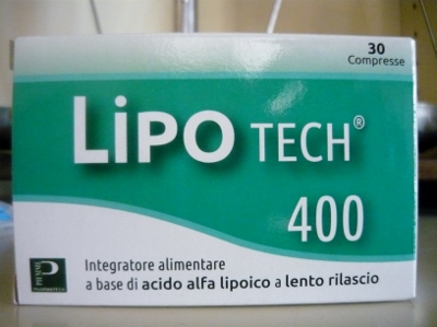 LIPOTECH 400 30 COMPRESSE