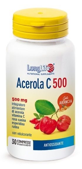 LONGLIFE ACEROLA C500 GUSTO ARANCIA