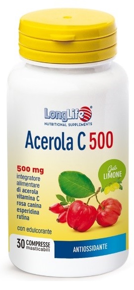LONGLIFE ACEROLA C500 GUSTO LIMONE