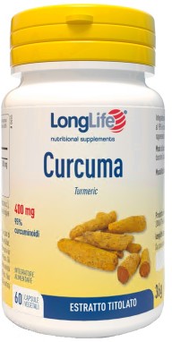 LONGLIFE CURCUMA 60 CAPSULE VEGETALI
