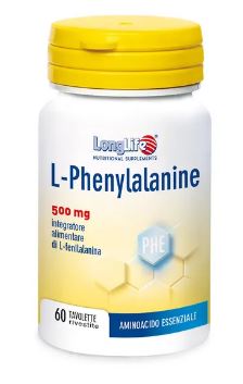 LONGLIFE L-PHENYLALANINE FENILALANINA 500MG 60 TAVOLETTE