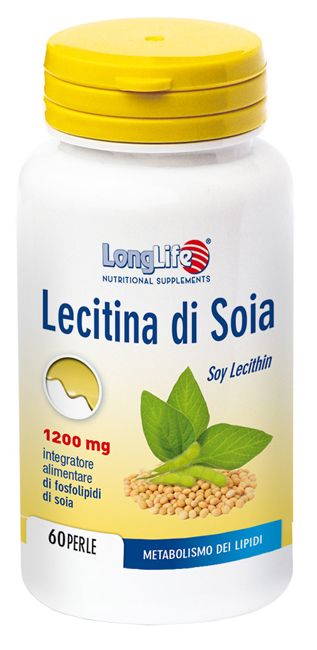 LONGLIFE LECITINA DI SOIA 1200MG 60 PERLE