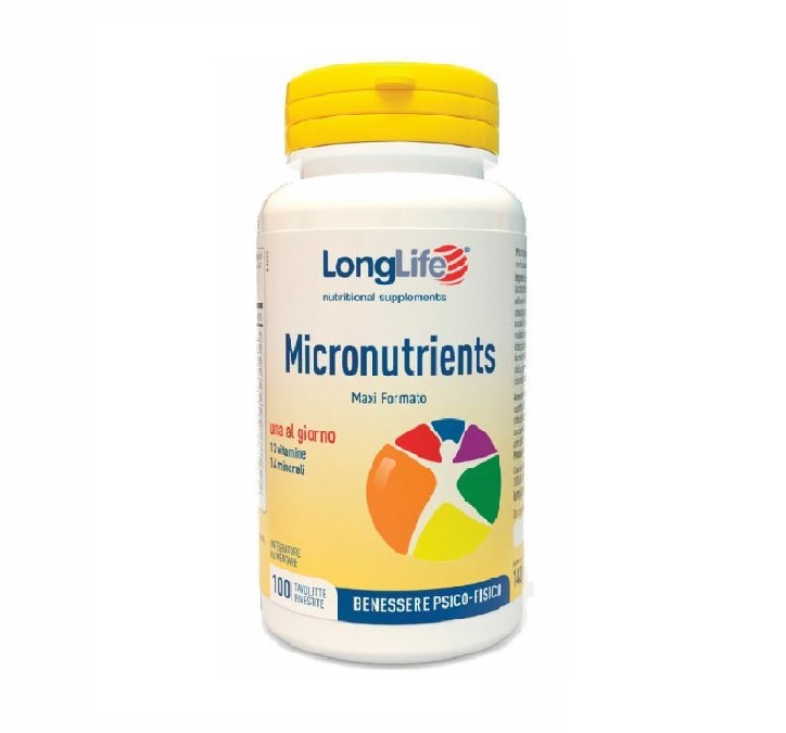 LONGLIFE MICRONUTRIENTS 100 TAVOLETTE