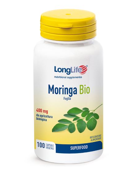 LONGLIFE MORINGA BIO 100 CAPSULE VE