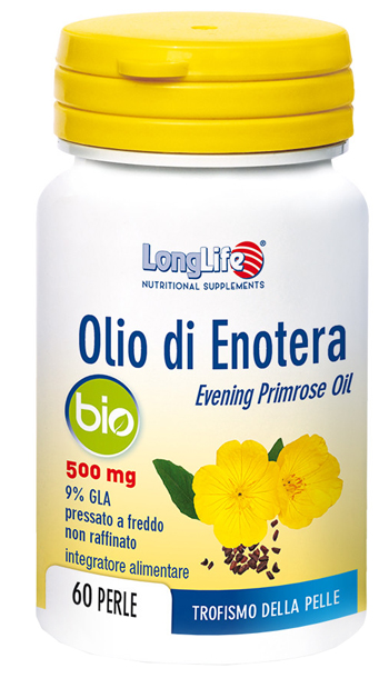 LONGLIFE OLIO DI ENOTERA BIO 500MG 60 PERLE
