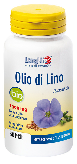 LONGLIFE OLIO DI LINO BIO 50 PERLE