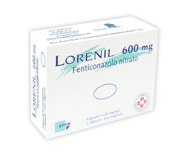 LORENIL 1 CAPSULA MOLLE VAGINALE 600 MG