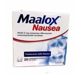 MAALOX NAUSEA 20COMPRESSE EFFERVESCENTI 5MG