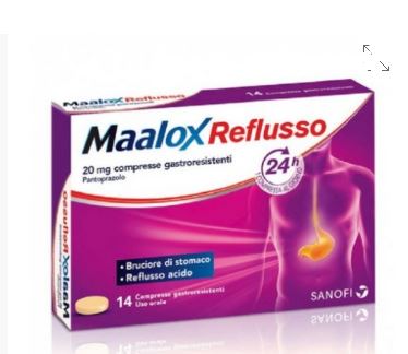 MAALOX REFLUSSO 14 COMPRESSE 20 MG