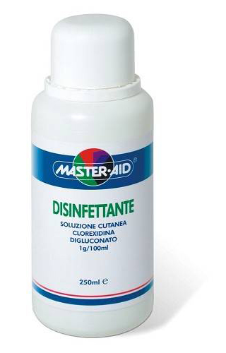 MASTER AID DISINFETTANTE CON CLOREXIDINA 250ML