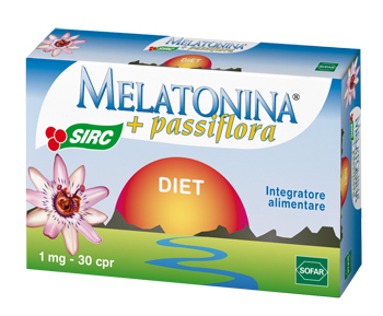 MELATONINA DIET + PASSIFLORA 30 COMPRESSE 