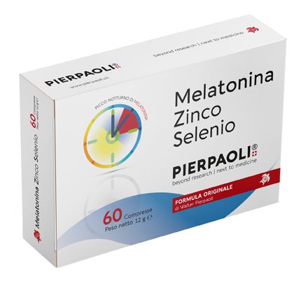 MELATONINA PIERPAOLI ZINCO SELENIO 60 COMPRESSE