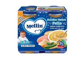 MELLIN SEMOLINO POLLO-VERDURE 2X200 GRAMMI