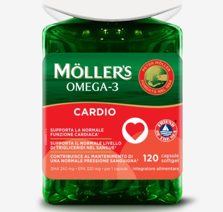 MOLLER'S OMEGA 3 CARDIO 120 CAPSULE