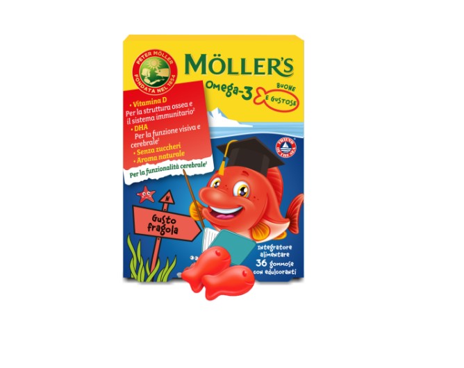 MOLLER'S OMEGA 3 JELLY 36 CARAMELLE GOMMOSE