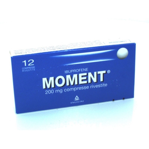 MOMENT 12 COMPRESSE RIVESTITE 200 MG