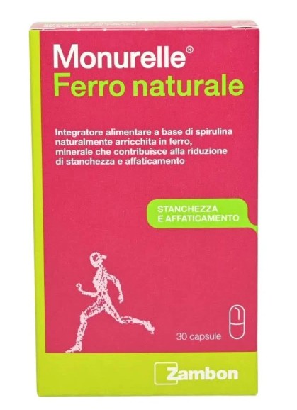 MONURELLE FERRO NATURALE 30 CAPSULE