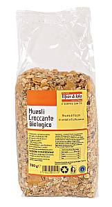MUESLI CROCCANTE BIOLOGICO 750 GRAMMI