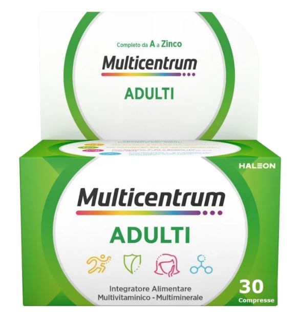 MULTICENTRUM ADULTI 30 COMPRESSE