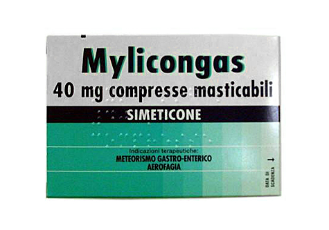 MYLICONGAS 50 COMPRESSE MASTICABILI 40MG