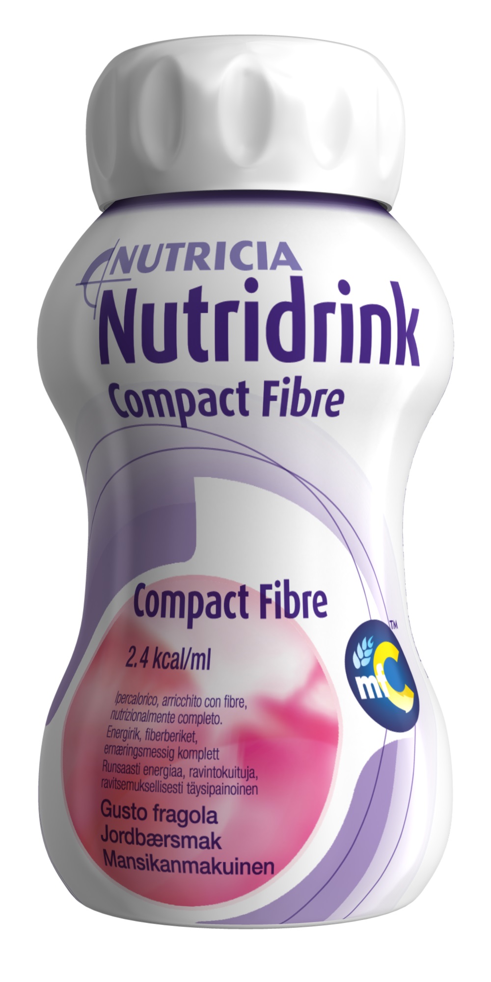 NUTRICIA NUTRIDRINK COMPACT FIBRE GUSTO FRAGOLA 4 BOTTIGLIETTE D