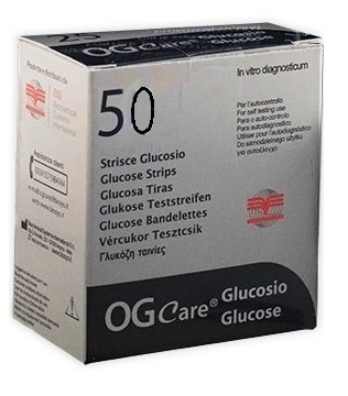 OGCARE GLICEMIA 50 STRISCE