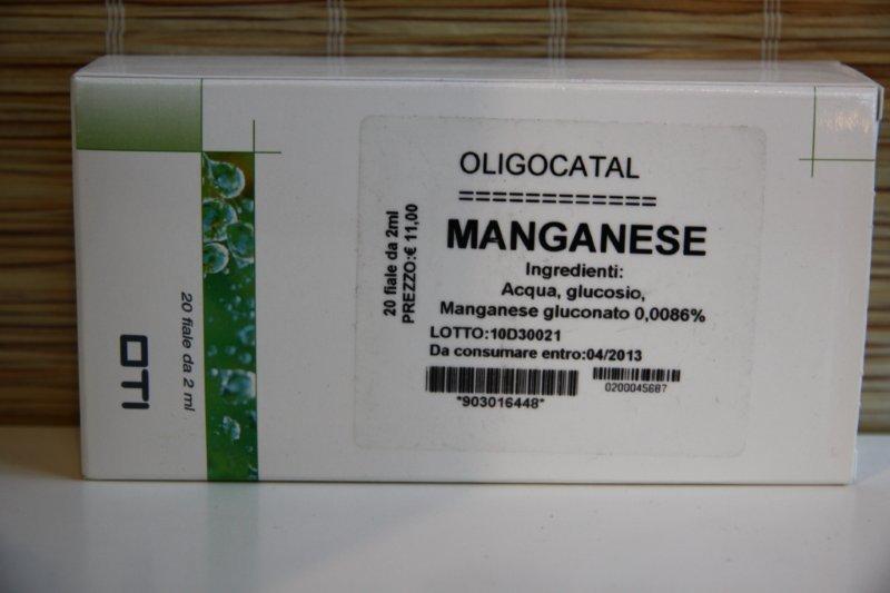 OLIGOCATAL MANGANESE 20 FIALE