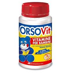 ORSOVIT CARAMELLE GOMMOSE SENZA GLUTINE 60PZ