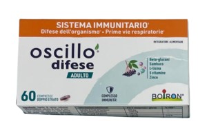 OSCILLO DIFESE ADULTO 60 COMPRESSE DIFESE IMMUNITARIE BOIRON